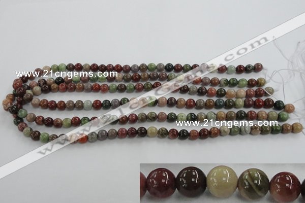 CSE5301 15.5 inches 6mm round sea sediment jasper beads wholesale