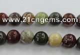 CSE5302 15.5 inches 8mm round sea sediment jasper beads wholesale