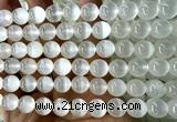 CSE632 15 inches 10mm round selenite beads wholesale