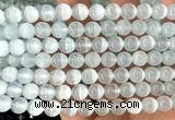 CSE641 15 inches 8mm round selenite beads wholesale