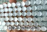 CSE652 15 inches 10mm round selenite beads wholesale