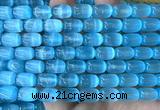 CSE668 15 inches 8*12mm drum selenite beads wholesale