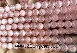 CSE711 15 inches 8mm round selenite beads wholesale