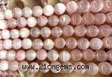 CSE712 15 inches 10mm round selenite beads wholesale
