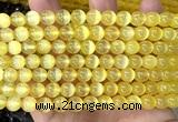 CSE740 15 inches 6mm round selenite beads wholesale