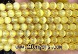 CSE742 15 inches 10mm round selenite beads wholesale
