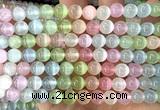 CSE761 15 inches 8mm round colorful selenite beads wholesale