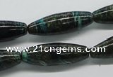 CSG07 15.5 inches 10*30mm rice long spar gemstone beads wholesale