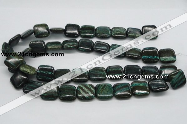 CSG16 15.5 inches 20*20mm square long spar gemstone beads wholesale