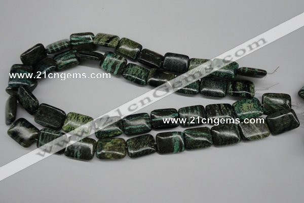 CSG26 15.5 inches 15*20mm rectangle long spar gemstone beads wholesale