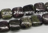 CSG58 15.5 inches 10*10mm square long spar gemstone beads wholesale