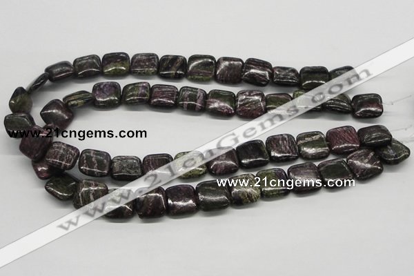 CSG58 15.5 inches 10*10mm square long spar gemstone beads wholesale