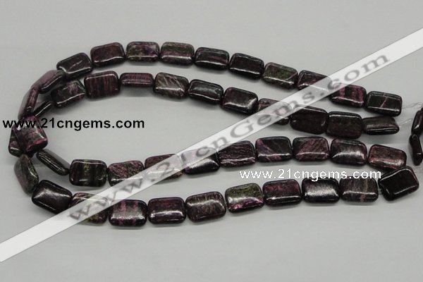 CSG61 15.5 inches 13*18mm rectangle long spar gemstone beads wholesale