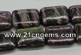 CSG62 15.5 inches 15*20mm rectangle long spar gemstone beads wholesale