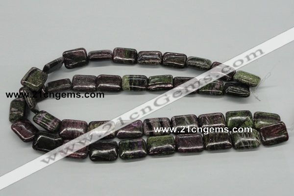 CSG62 15.5 inches 15*20mm rectangle long spar gemstone beads wholesale