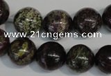 CSG68 15.5 inches 14mm round long spar gemstone beads wholesale