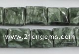 CSH11 15.5 inches 14*14mm square natural seraphinite beads