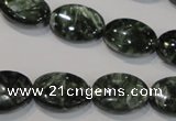 CSH133 15.5 inches 13*18mm oval natural seraphinite gemstone beads