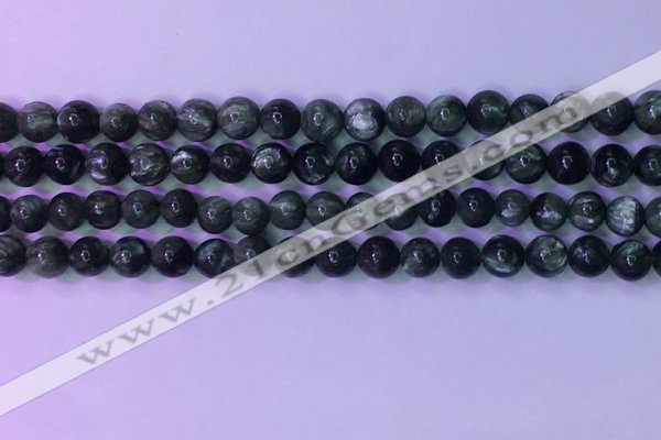 CSH210 15.5 inches 5.8mm - 6.2mm round natural seraphinite beads