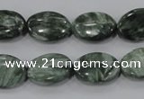 CSH55 15.5 inches 12*16mm oval natural seraphinite gemstone beads