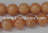 CSM05 15.5 inches 12mm round salmon stone beads wholesale