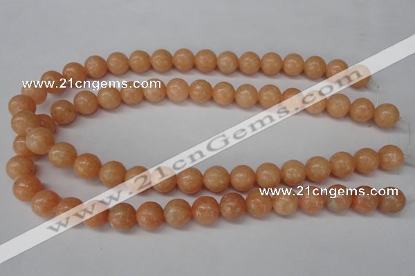 CSM05 15.5 inches 12mm round salmon stone beads wholesale