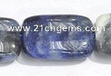 CSO07 A grade 15.5 inches 8*12mm rectangle sodalite beads