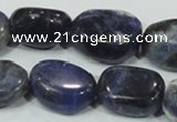 CSO100 15.5 inches 18*25mm freeform sodalite gemstone beads