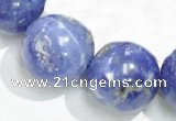 CSO14 15.5 inches 4mm round AB grade sodalite gemstone beads