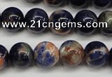 CSO262 15.5 inche 8mm round red sodalite gemstone beads wholesale