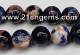 CSO263 15.5 inche 10mm round red sodalite gemstone beads wholesale