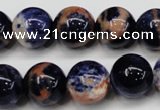 CSO265 15.5 inche 14mm round red sodalite gemstone beads wholesale