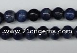 CSO401 15.5 inches 6mm round dyed sodalite gemstone beads