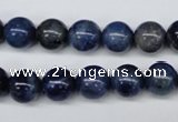 CSO403 15.5 inches 10mm round dyed sodalite gemstone beads