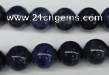 CSO404 15.5 inches 12mm round dyed sodalite gemstone beads