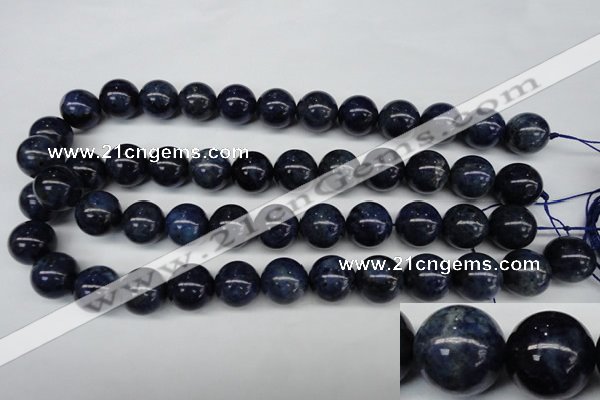 CSO406 15.5 inches 16mm round dyed sodalite gemstone beads