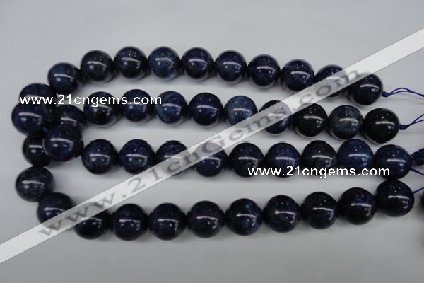 CSO407 15.5 inches 18mm round dyed sodalite gemstone beads