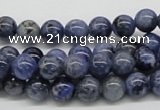 CSO41 15.5 inches 8mm round sodalite gemstone beads wholesale