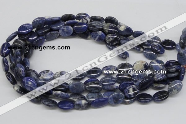 CSO47 15.5 inches 13*18mm oval sodalite gemstone beads wholesale