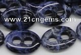 CSO49 15.5 inches 18*25mm oval sodalite gemstone beads wholesale