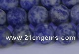 CSO534 15.5 inches 12mm round matte African sodalite beads wholesale