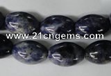 CSO54 15.5 inches 13*18mm rice sodalite gemstone beads