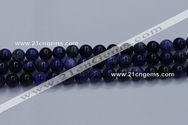 CSO614 15.5 inches 12mm round sodalite gemstone beads wholesale