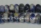 CSO62 15.5 inches 5*8mm rondelle sodalite gemstone beads wholesale