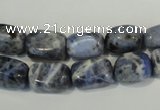 CSO63 15.5 inches 8*12mm nuggets sodalite gemstone beads wholesale