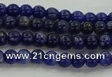 CSO631 15.5 inches 4mm round sodalite gemstone beads wholesale