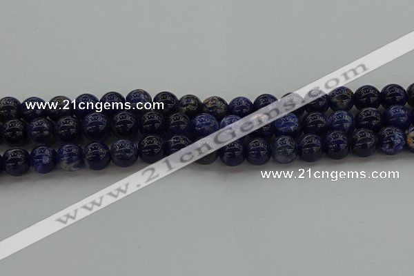 CSO634 15.5 inches 10mm round sodalite gemstone beads wholesale