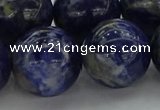 CSO639 15.5 inches 20mm round sodalite gemstone beads wholesale