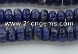 CSO651 15.5 inches 4*6mm rondelle sodalite gemstone beads