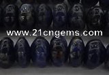 CSO654 15.5 inches 7*12mm rondelle sodalite gemstone beads